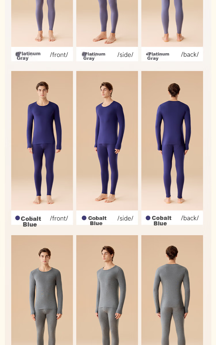 MiiOW Women's Thermal Underwear Set Autumn Winter Basic Warm Long Johns and Top 19