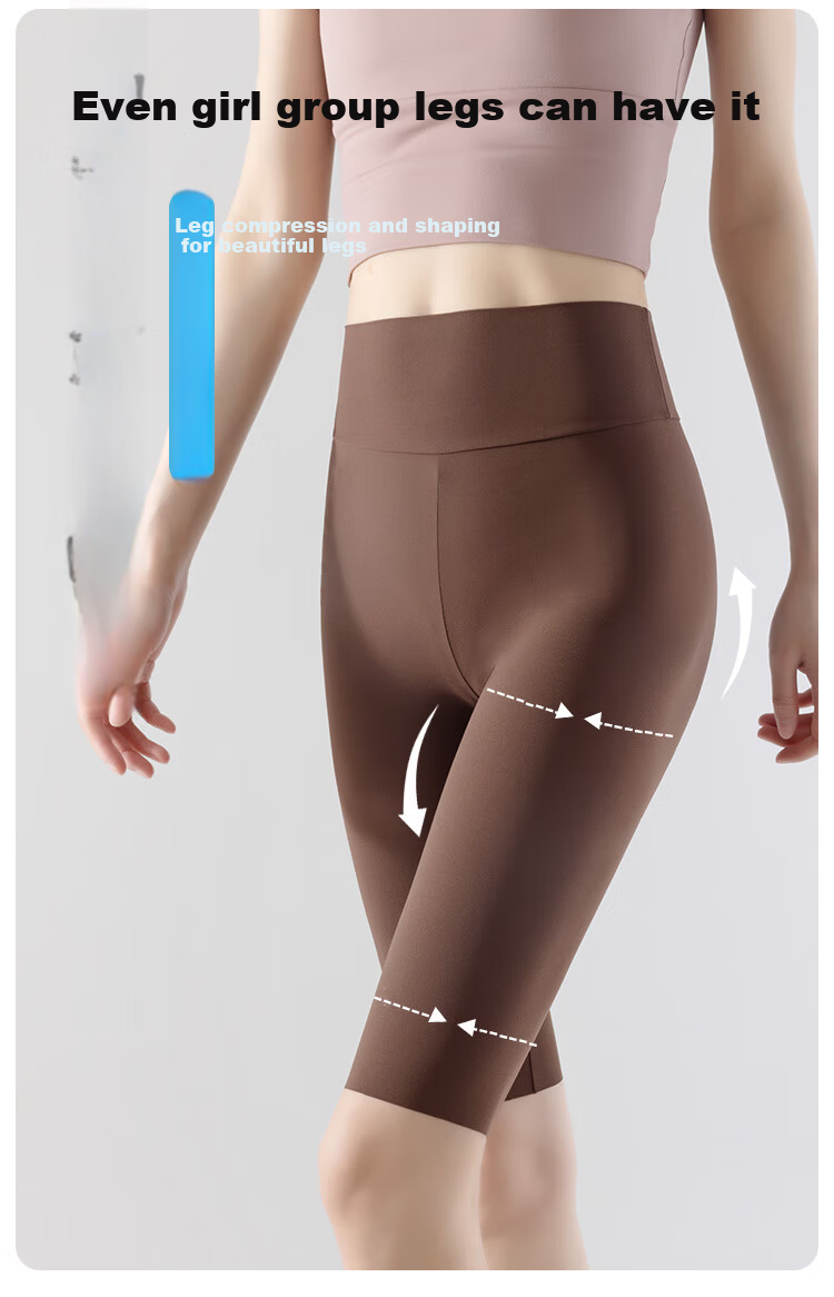GRACEWELL Women's Lightweight Warm Sharkskin Yoga Pants, Ultra-Thin Bare-Feel Leggings for Daily Outdoor Sun Protection 10