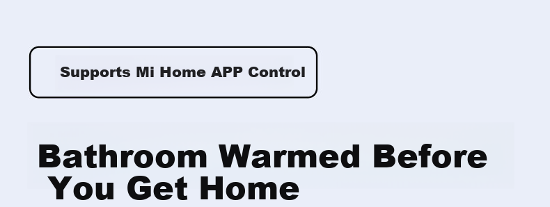 AUPU Smart Bathroom Heater Thermal Ring Series Two-Speed Quick Warmth Water Oxygen Deodorization Sterilization Mold Prevention Ventilation Q360C-Pro 15