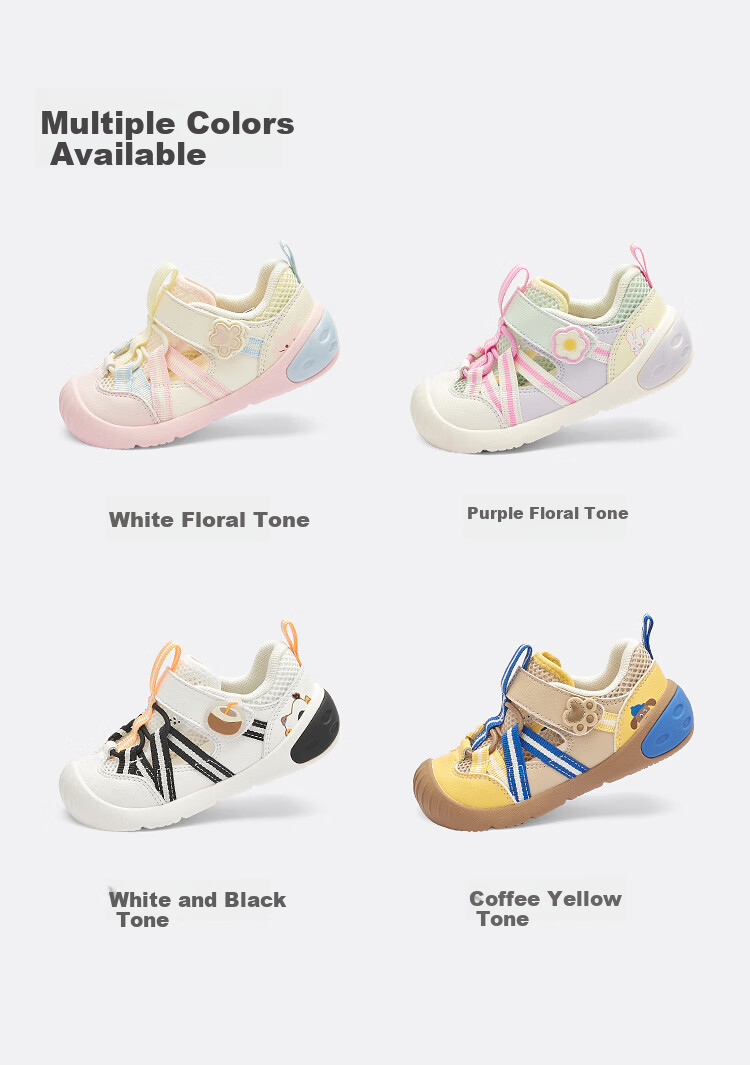 Balabala Kids Functional Shoes Children's Shoes Toddler Shoes Boys Girls Sandals 2026 Summer New Breathable Sports Shoes Cool 10