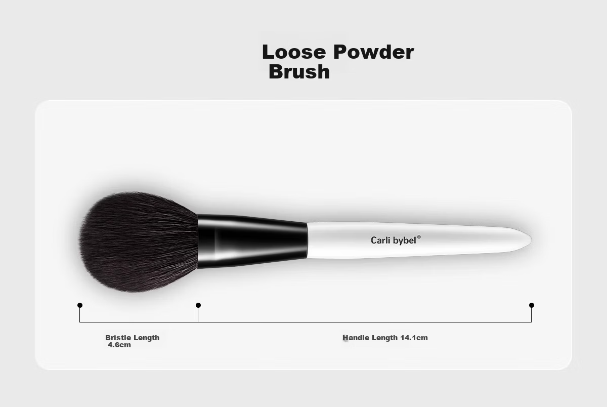 CARLI BYBEL Makeup Brush Set Soft Eyeshadow Powder Contour Blending Detail Brushes Beginner Soft Hair Full Set New Year Gift 11
