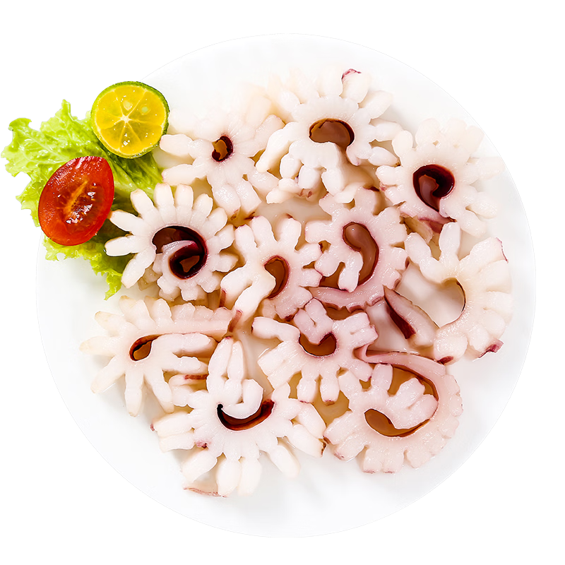 鲜项 冷冻鱿鱼花250g 速冻锁鲜 免切 烧烤火锅食材 海鲜软足 海鲜送礼