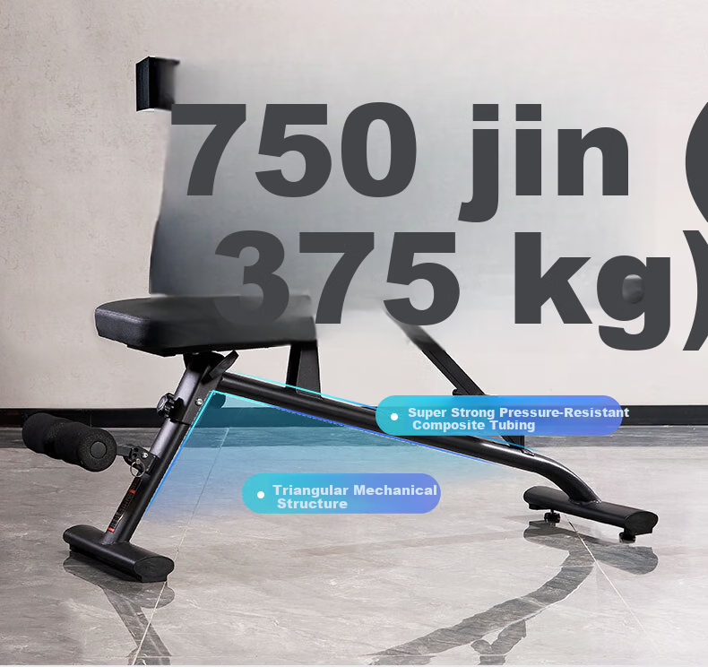 SHUA Adjustable Foldable Dumbbell Bench Home Gym Training Equipment SH-G593 8