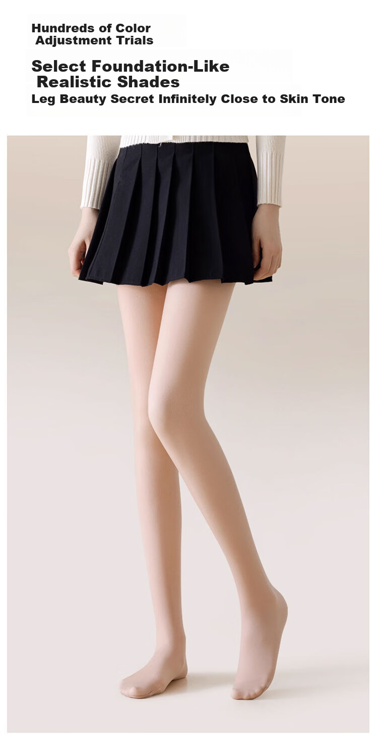 Yalu 200g Black Leggings for Women Autumn Winter Fleece Thickened Black Silk Leg Slimming Pressure Tights Pantyhose 10