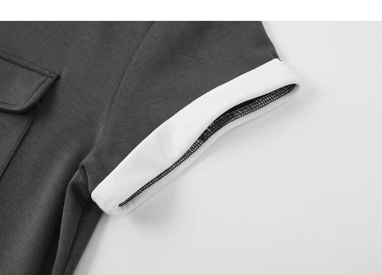 Demana Minimalist Daily Summer Commuter V-Neck Half-Placket Pocket Loose Slim Dress for Women Premium Feel 14
