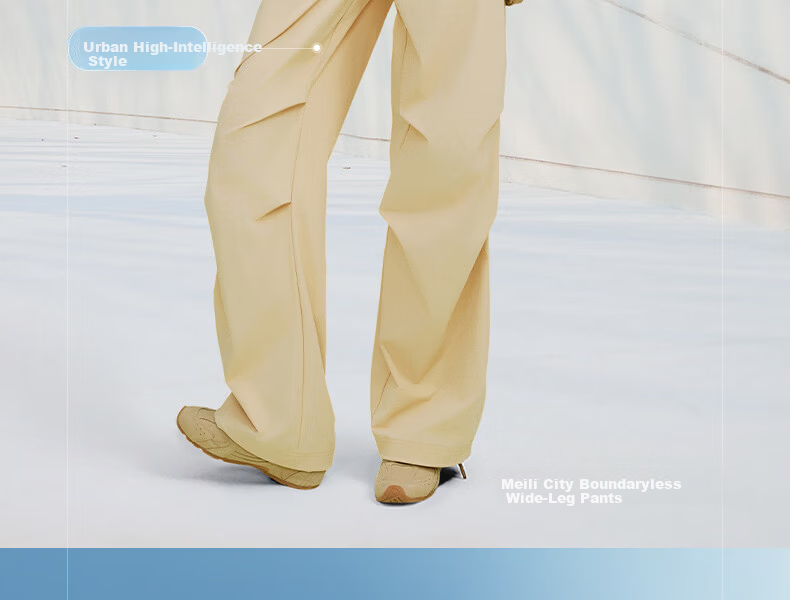 Meilicheng Hou Minghao Same Style Casual Pants for Women, Quick-Dry Cool-Feeling Cargo Pants, Lightweight Sports Pants, Straight-Leg Paratrooper Sun Protection Pants Z005 4