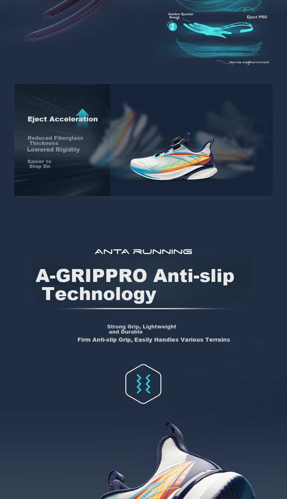 Anta Kids Hailang 4 Running Shoes 2026 Summer Professional Physical Test Boys Girls Youth Sports Running Shoes 312625508 7
