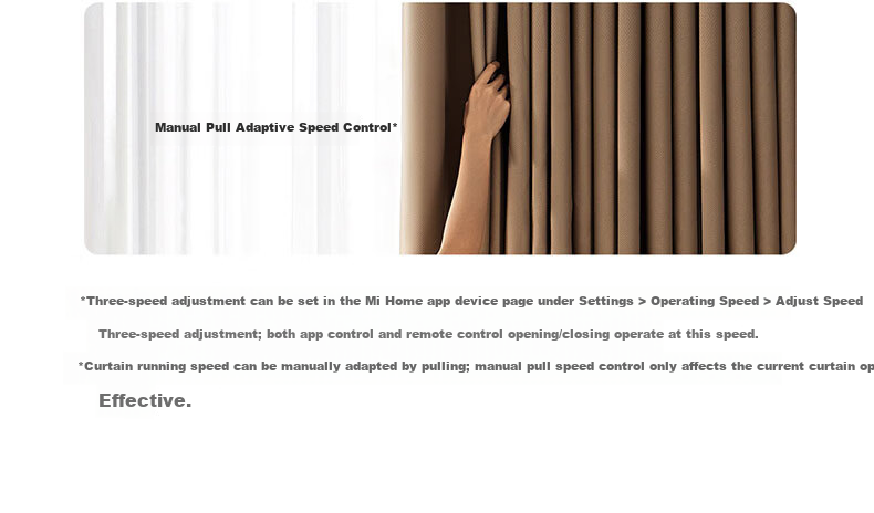 Mijia Hidden Smart Curtain Xiaomi Smart Electric Curtain Voice Control Smart Home Integration 16