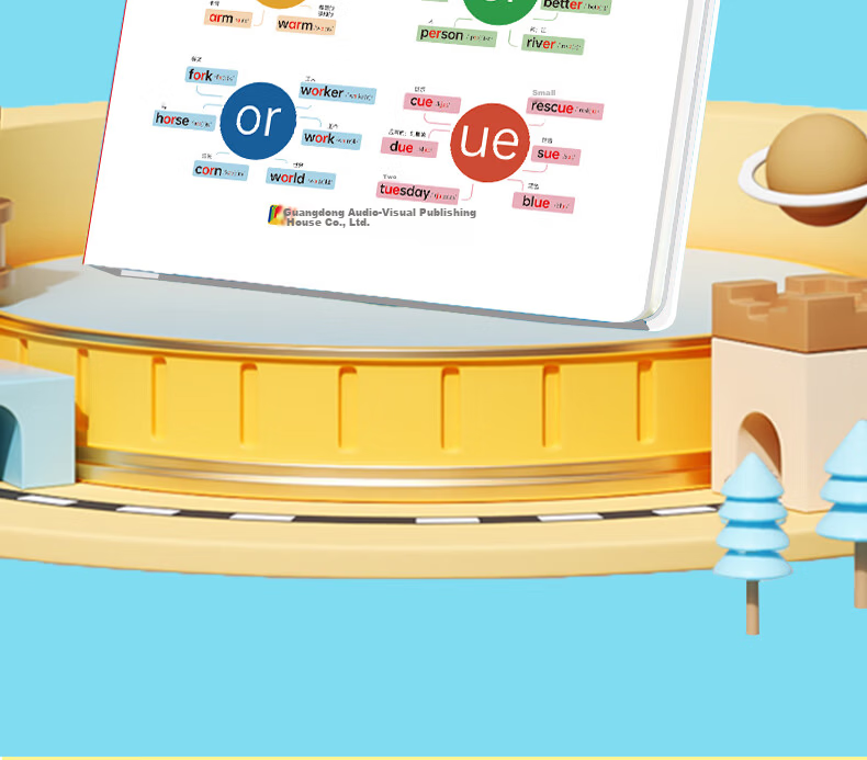 Lifang Beginner Grade 3 English Phonics Reading Sound Book Natural Spelling English Words Nursery Rhymes Story Machine 9