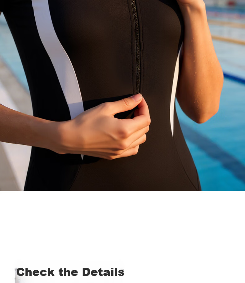 MIZUNO Women's One-Piece Conservative Square-Leg Swimsuit for Hot Springs, Fashion Plus Size Slimming Swimwear A1359 Black M 21