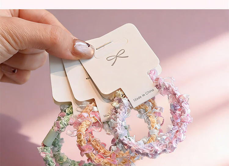 Princess Password Kids Hair Tie High Elasticity No Hair Damage Girls Hair Band Student Seamless Hair Rope Elastic Band 5