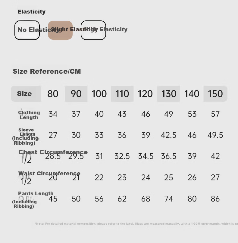 OUYUN Baby Kids Pajamas Boys Girls Spring Autumn Homewear Warm Thermal Underwear Set Moonlight Riddle 150 27