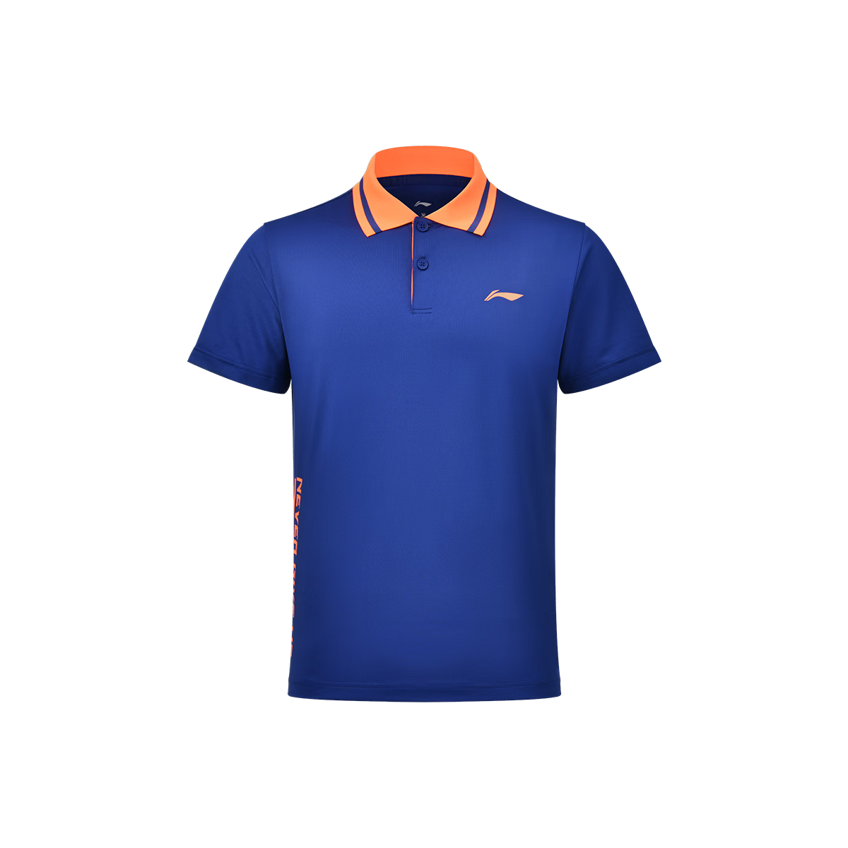 Li-Ning Table Tennis And Badminton Short-Sleeve Polo Shirt, New Player Series, Comfortable Breathable Sports Top for Men And Women, XL
