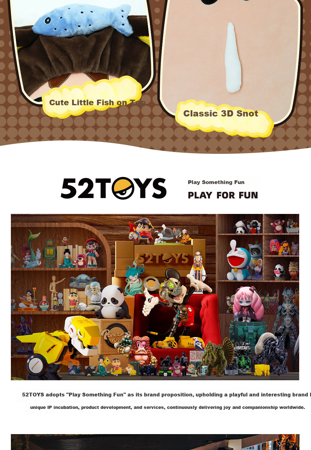 52TOYS Crayon Shin-chan Kasukabe Party Plush Blind Box Keychain Toy Set of 6 Birthday Gifts 14