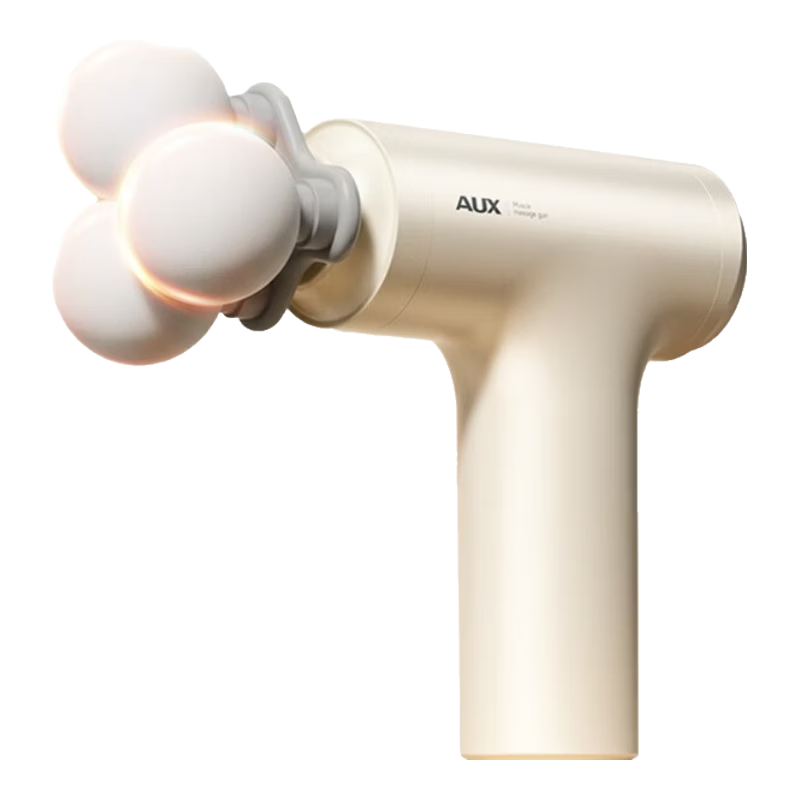 AUX Fascia Gun Massager Shoulder Neck Waist Back Massager Professional Home Sports Massage Gift Box Birthday Mother's Day Practical Gift for Men and Women Friends