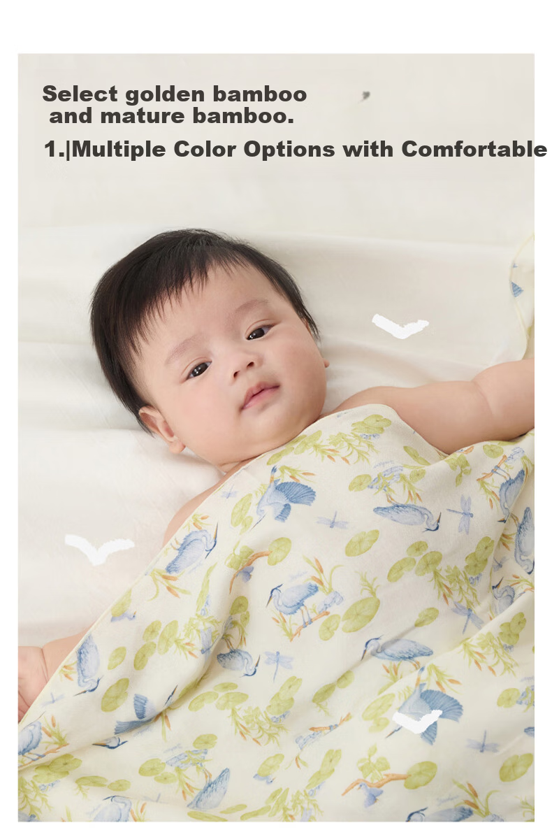 YEEHOO Baby Swaddle Sleeping Bag Double-Layer Soft Antibacterial Large Newborn Blanket Koala 90*90CM 9