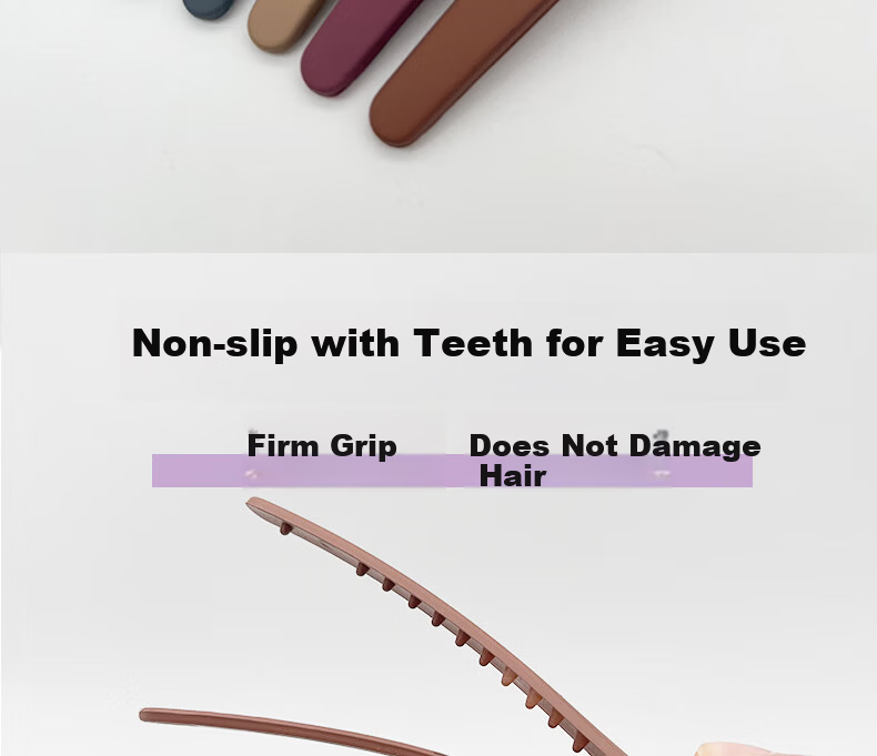 Jianyingshu Matte Hair Clips for Bangs, 10-Pack, Solid Color Minimalist Hair Clips for Women, Makeup and Bang Clips 11
