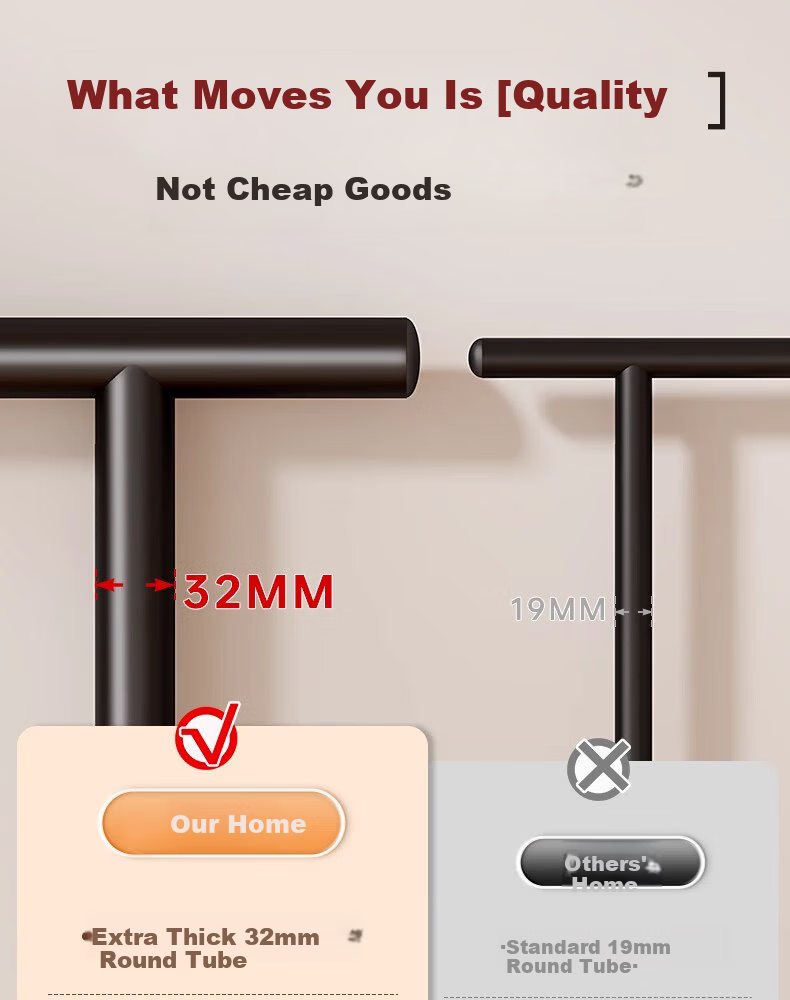 Shunyou Double Rod Floor Standing Coat Rack Indoor Mobile Clothes Hanger Storage Drying Rack Dormitory Clothes Drying Rack SY-1210 1