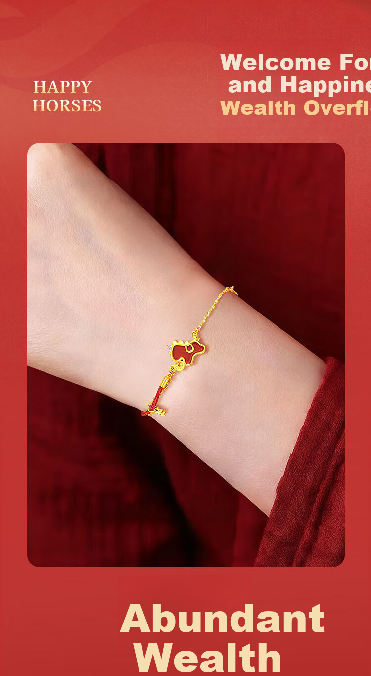 ALLOVE Year of the Horse Silver Bracelet for Women 2026 New Birthday Gift for Girlfriend Wife 8