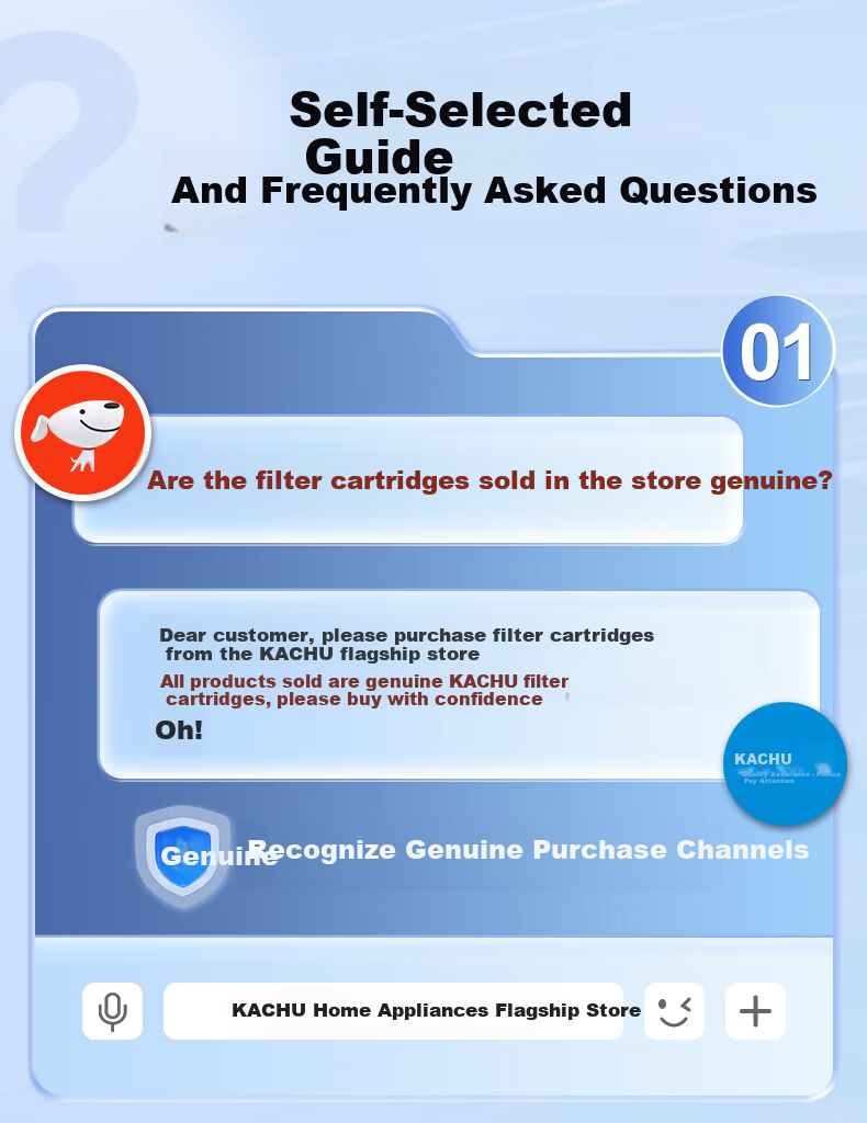 KaQiu Compatible Universal Midea Water Purifier Filter S1 Series PAC Composite C1 Pre-Activated Carbon Filter 18