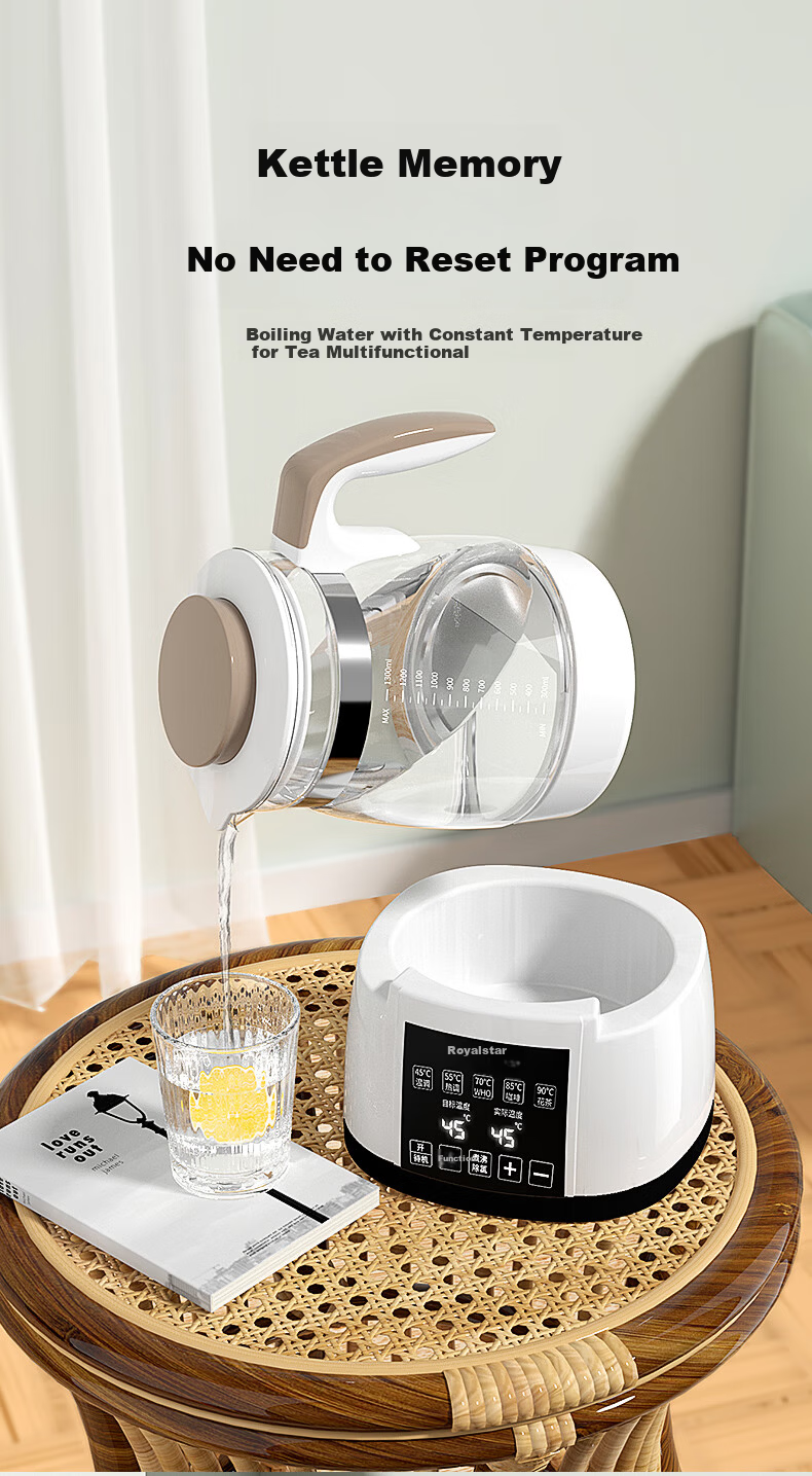 Royalstar Thermostatic Electric Kettle Baby Milk Warmer Household Intelligent Milk Heater 7