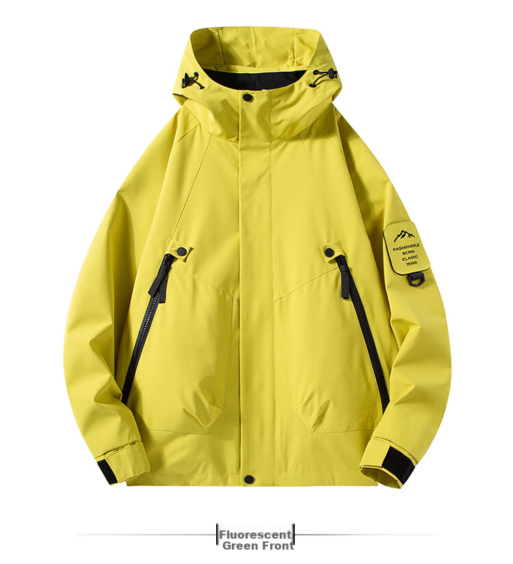 Romon Outdoor Hooded Softshell Jacket Unisex Spring Autumn Couple Dopamine Windproof Waterproof Mountaineering Coat 22