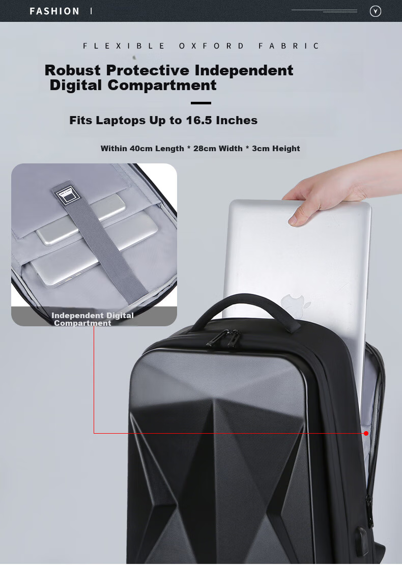 Qiye DJI Mavic 3 Pro Backpack Dual Shoulder Storage Bag for DJI Phantom 3T 3E Drone Carrying Case Protective Box 2