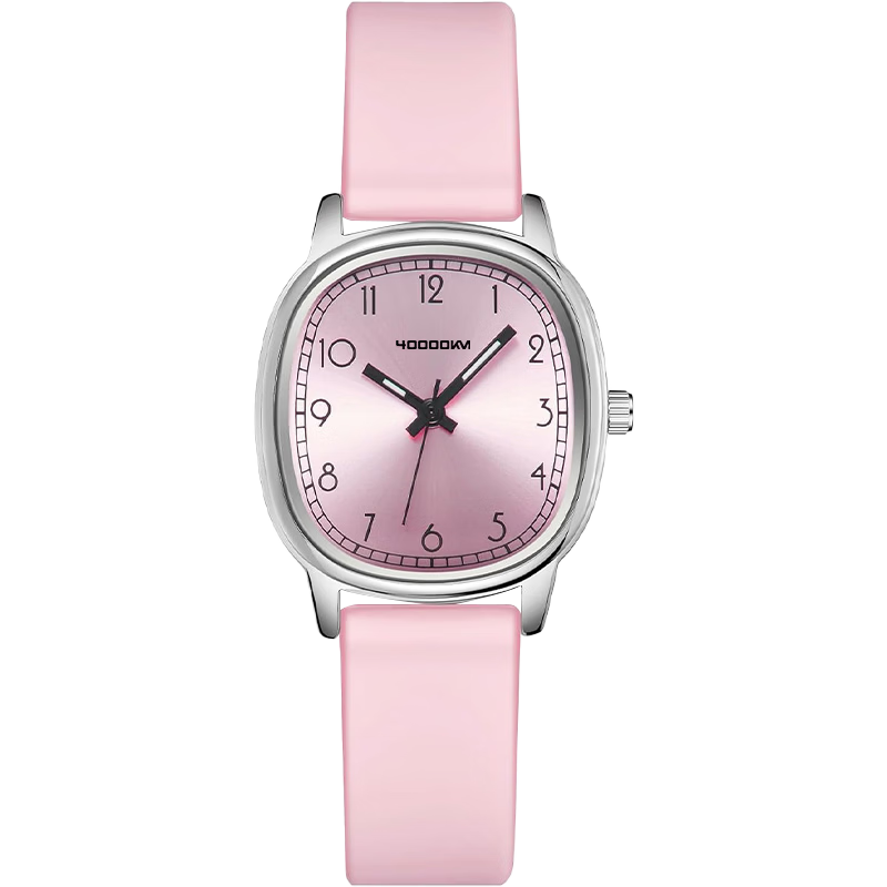 40,000 Kilometers Student Watch for Girls Middle and High School Students Time-Only Silent Mechanical Quartz Exam Special Gift