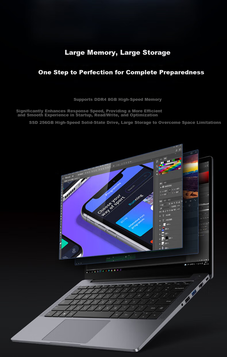 Lenovo Investment Brand Yinen Zhe Laptop P15H-N 15.6-inch Intel Processor 16GB+1TB National Subsidy Lightweight Performance Business Notebook 4