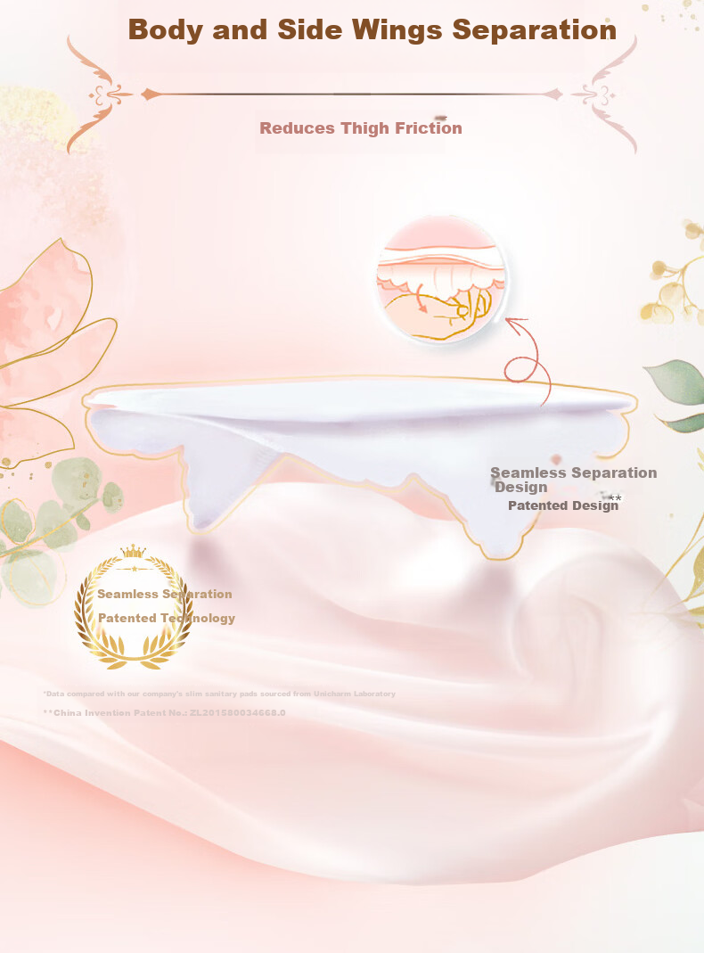 Sofy [New National Standard] Butter Bear Collaboration Ultra Sleep Soft Cotton Night Use Set 29cm 50pcs + 42cm 24pcs 6