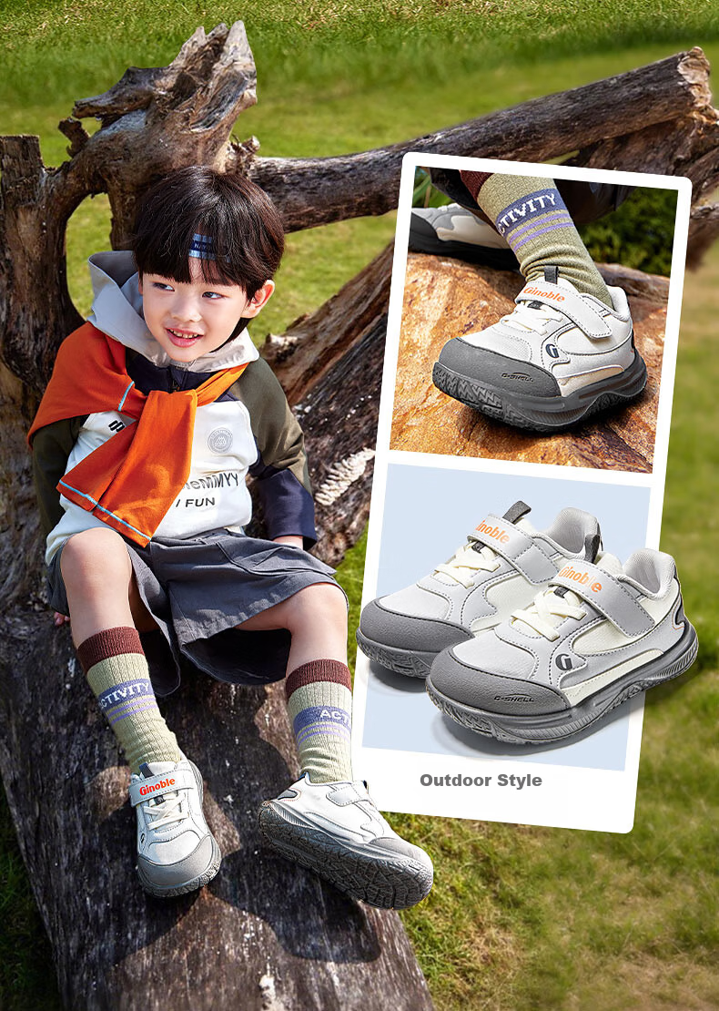 Ginoble Toddler Shoes 2026 Spring New Kids Baby Shoes GW1871 8