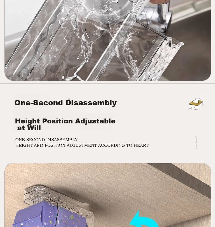 Jialifang Suction Cup Wet Wipes Storage Box Wall-Mounted Kitchen Wet Tissue Holder Wet Toilet Paper Facial Tissue Dispenser Transparent Color 10