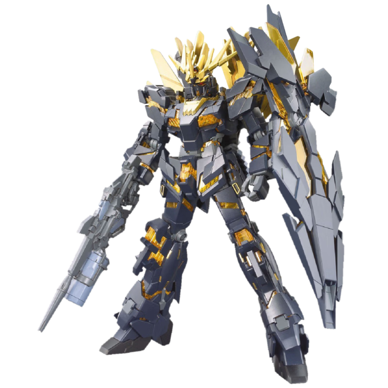 BANDAI HG 1/144 Unicorn Gundam Banshee Destiny Goddess Assembly Model Boy Toy
