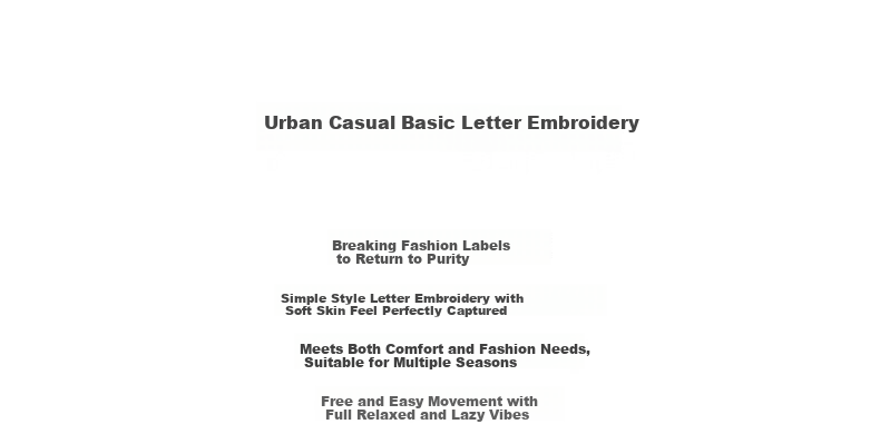 Demana Breathable Pure Cotton Summer Simple Basic Letter Embroidery Crew Neck Short Sleeve Comfortable Casual Women's T-Shirt 2