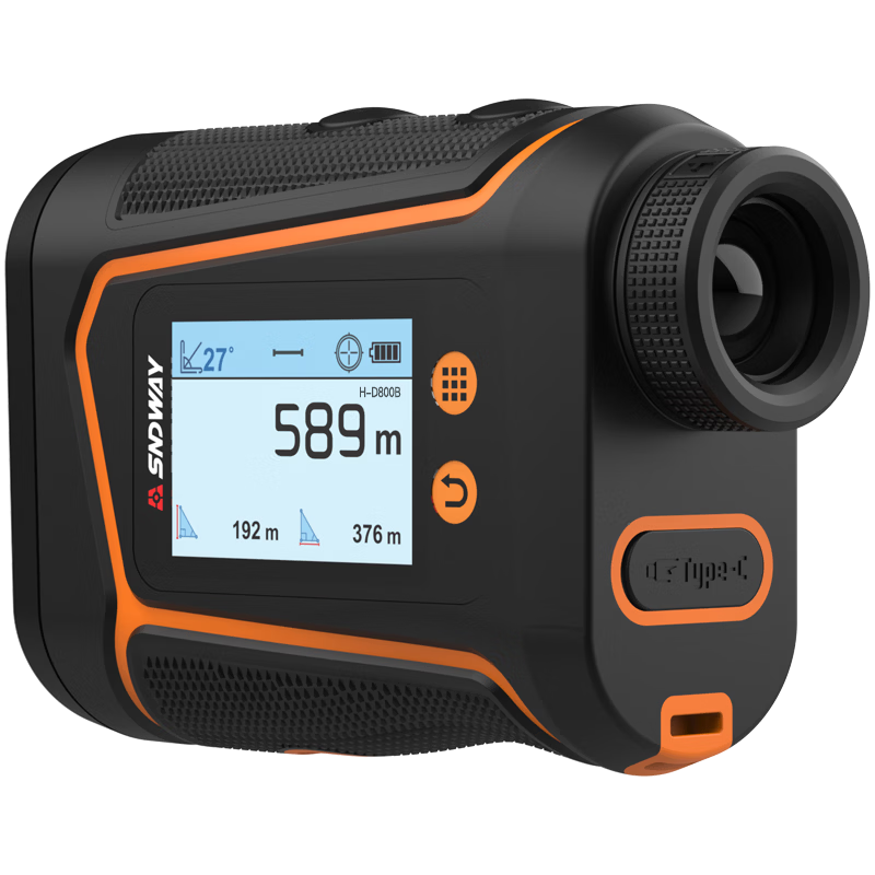 Shendawei Telescope Laser Rangefinder Outdoor High-Precision Electronic Ruler Infrared Golf Distance Meter H-D800B