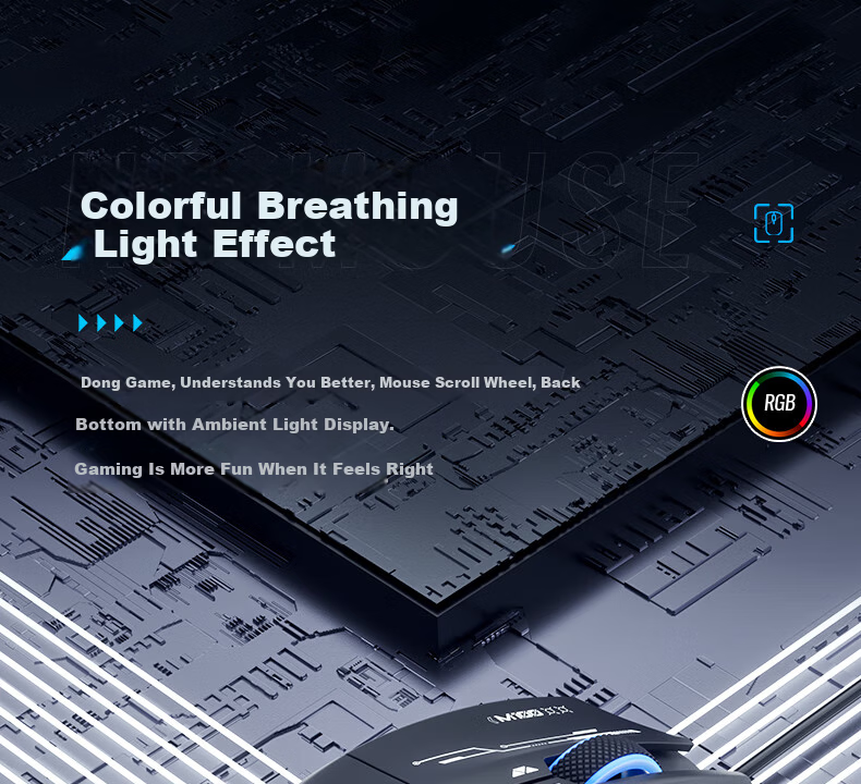 HP M100 Wired Gaming Mouse USB Four-Level DPI Adjustable Mouse for Home Office Gaming PUBG LOL RGB Silent Click Unisex Desktop Computer Mouse Milk Tea Color 9