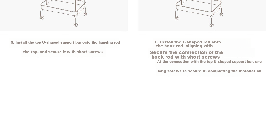 Lanjiaoluo Floor-Standing Clothes Rack, Bedroom Storage with Wheels, Hooks, 80*40*160cm, Mobile And Thickened 25