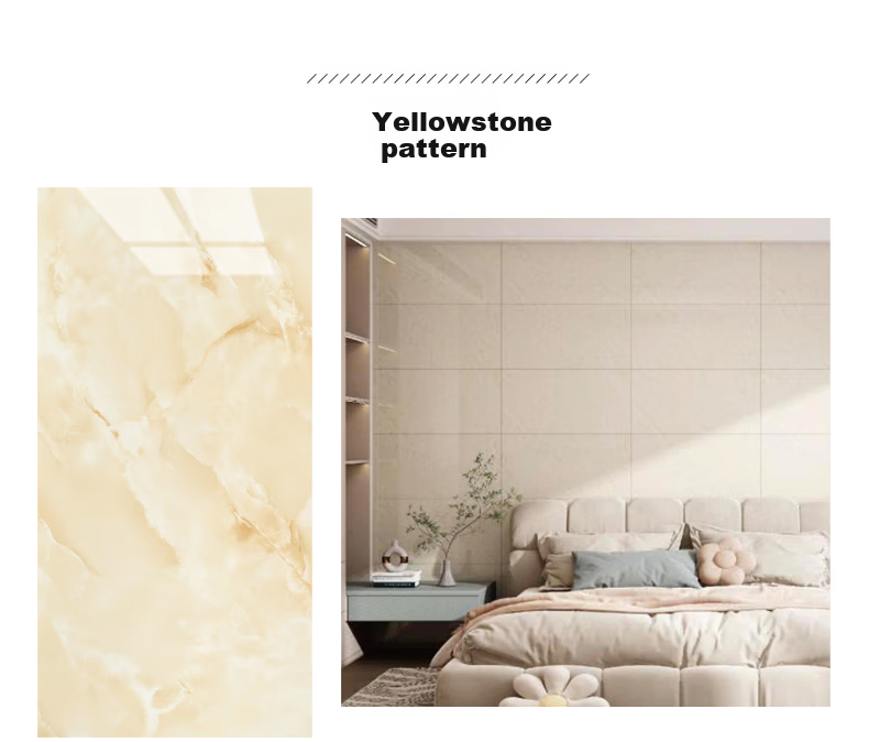 Oumai Imitation Tile Wall Stickers Self-Adhesive Waterproof Moisture-Proof Wear-Resistant Decorative Wall Renovation Frost White 10 Pieces 10