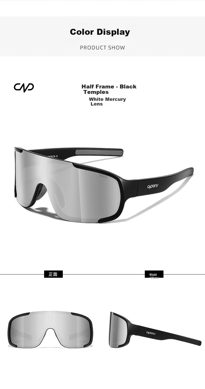 CAPONI Polarized Anti-Fog Windproof Ski Goggles Sunglasses for Men and Women Outdoor Cycling Hiking UV Protection 17