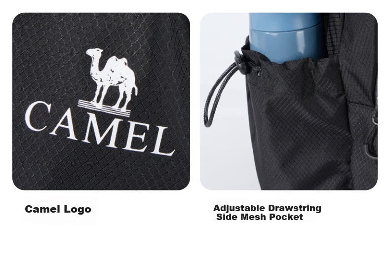 CAMEL Lightweight Travel Hiking Mountaineering Backpack Foldable Large Capacity Lightweight Sports Double Shoulder Bag 4622 11