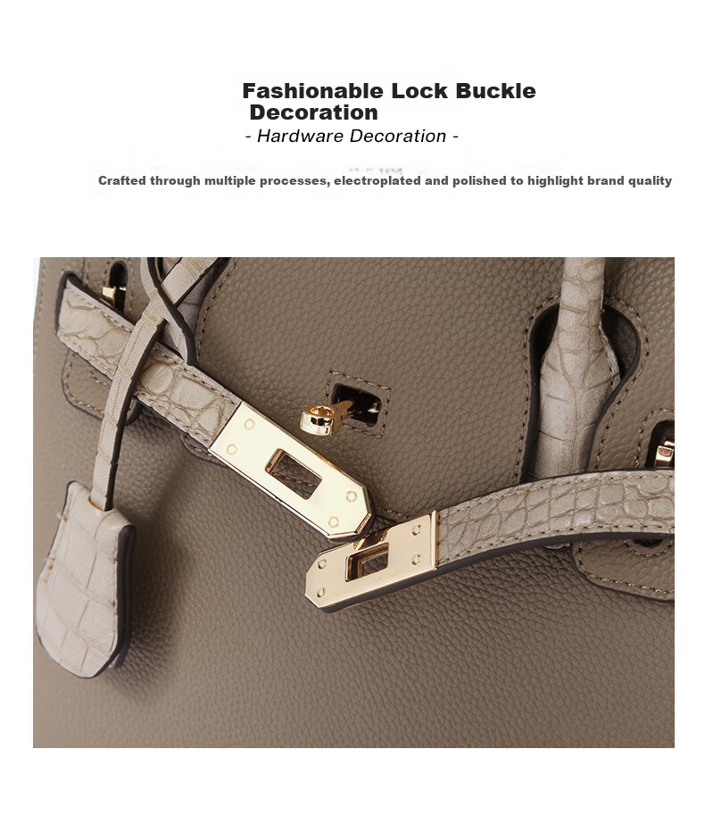 TUCANO 2026 New Women's Leather Handbag Luxury Kelly Shoulder Crossbody Bag Mother's Day Gift 6