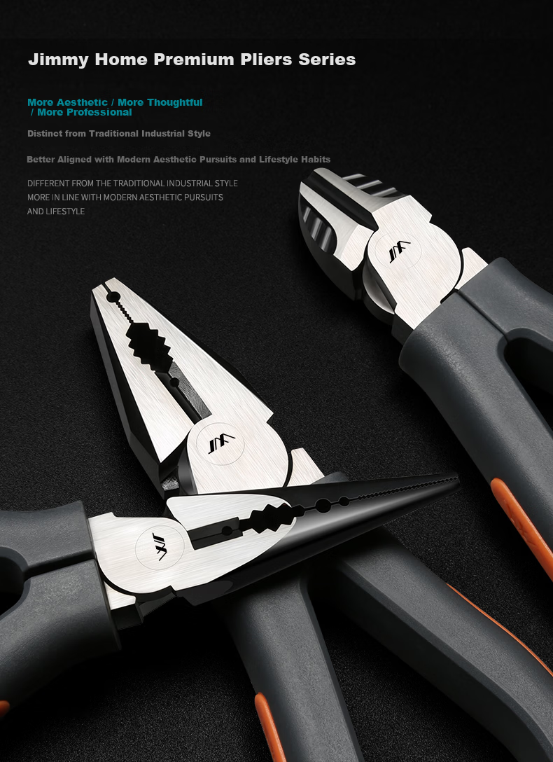 Jimmy Home 6-Inch Diagonal Pliers Multi-Functional Industrial Grade Wire Cutters JM-G1706N 1