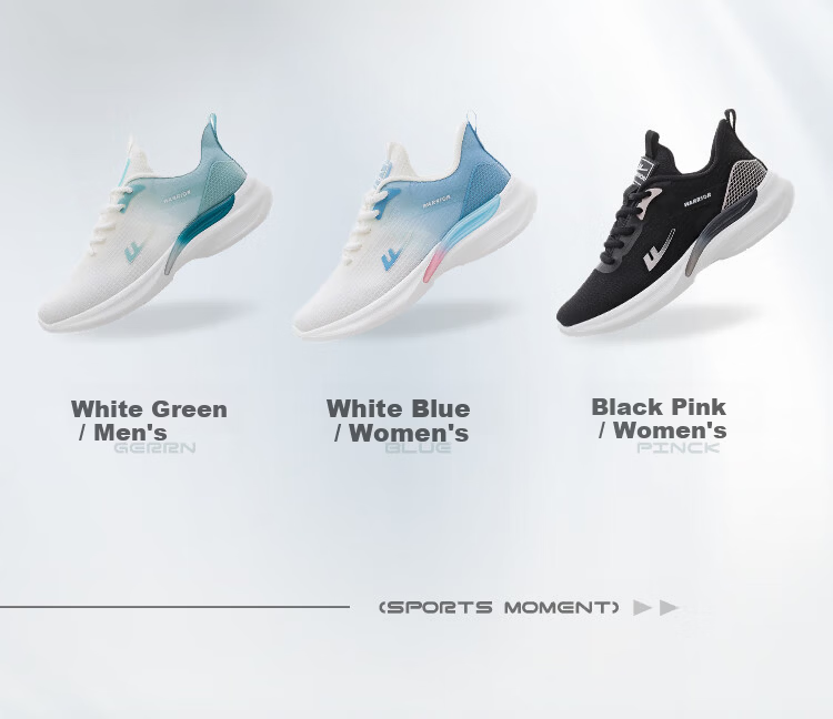 Warrior Official Men's Sports Shoes 2026 Summer New Height Increasing Thick Sole Men's Shoes White Green Size 40 5
