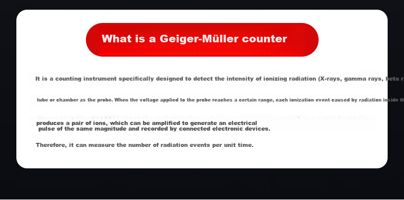 DELIXI ELECTRIC Nuclear Radiation Detector Geiger Counter βγX Radioactive Ionizing Radiation Home Personal Measurement Alarm 5
