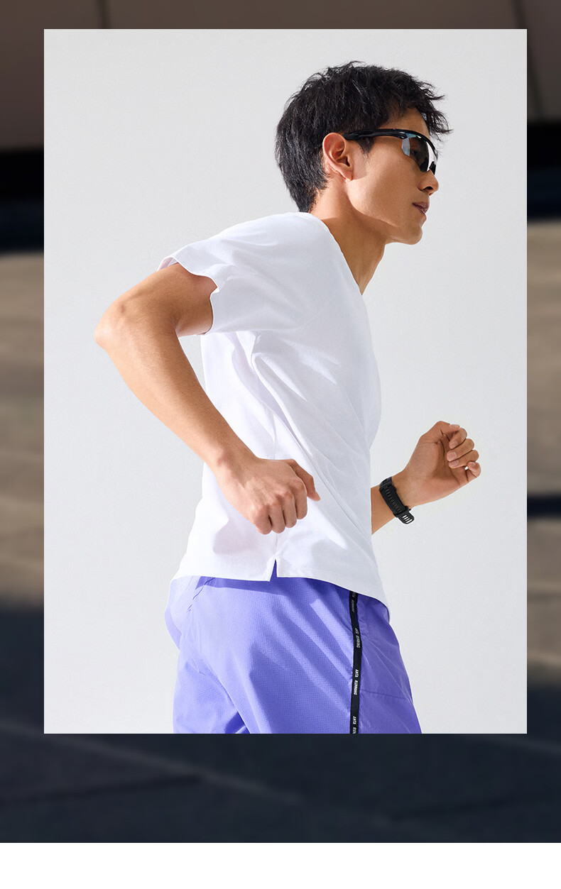 Anta Quick-Dry Master C5 Zero Pressure T Men's Summer New Breathable Sports Short Sleeve T-Shirt Running Shirt 15