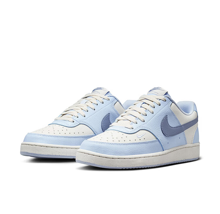 NIKE Women's Sports Casual Shoes, COURT VISIONLONN Sneakers, FV9952-400 Blue/navy Blue, Size 36.5 5
