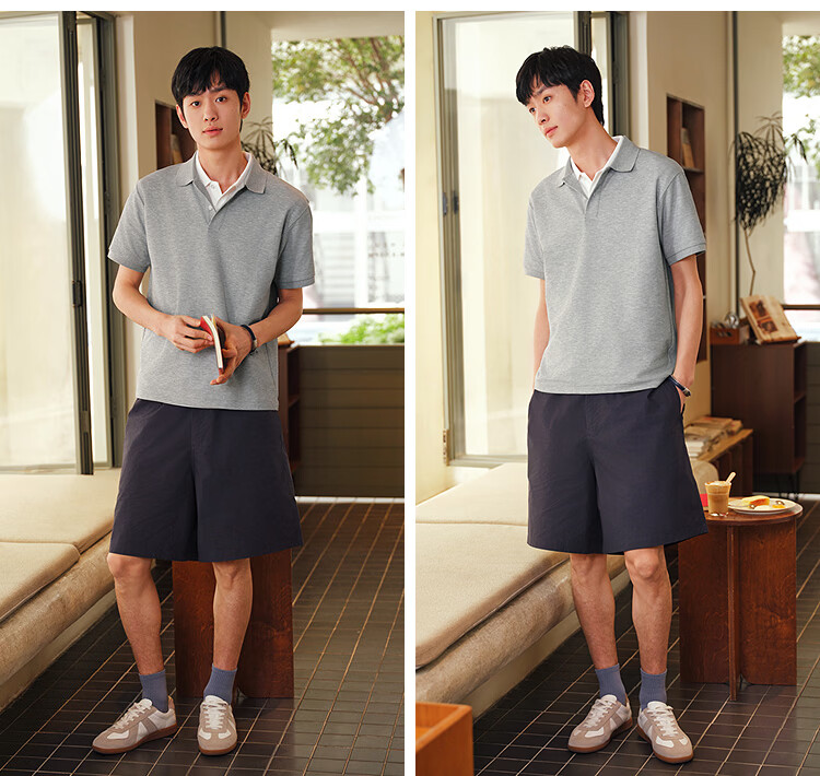 Semir Men's Summer Classic Polo Shirt 2026 Moisture-Wicking Quick-Dry Cooling Antibacterial Knit 109326115101 5
