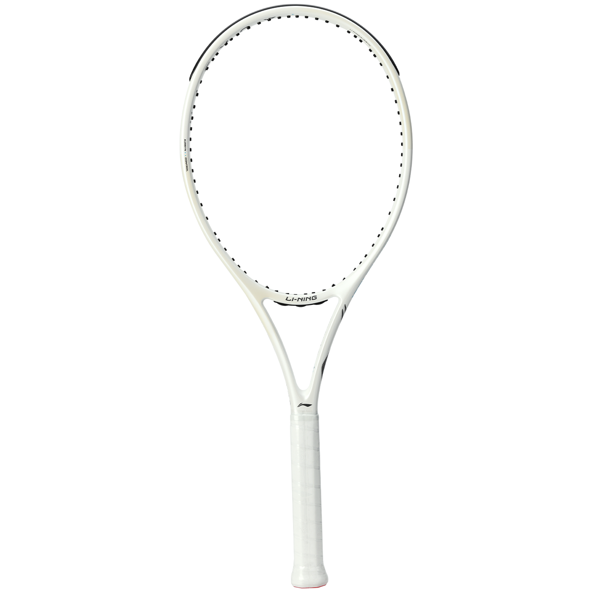 Li-Ning Tennis Racket AURSYN98 Full Carbon Control Ultra-Light Advanced Racket AWPV021 Pearl White