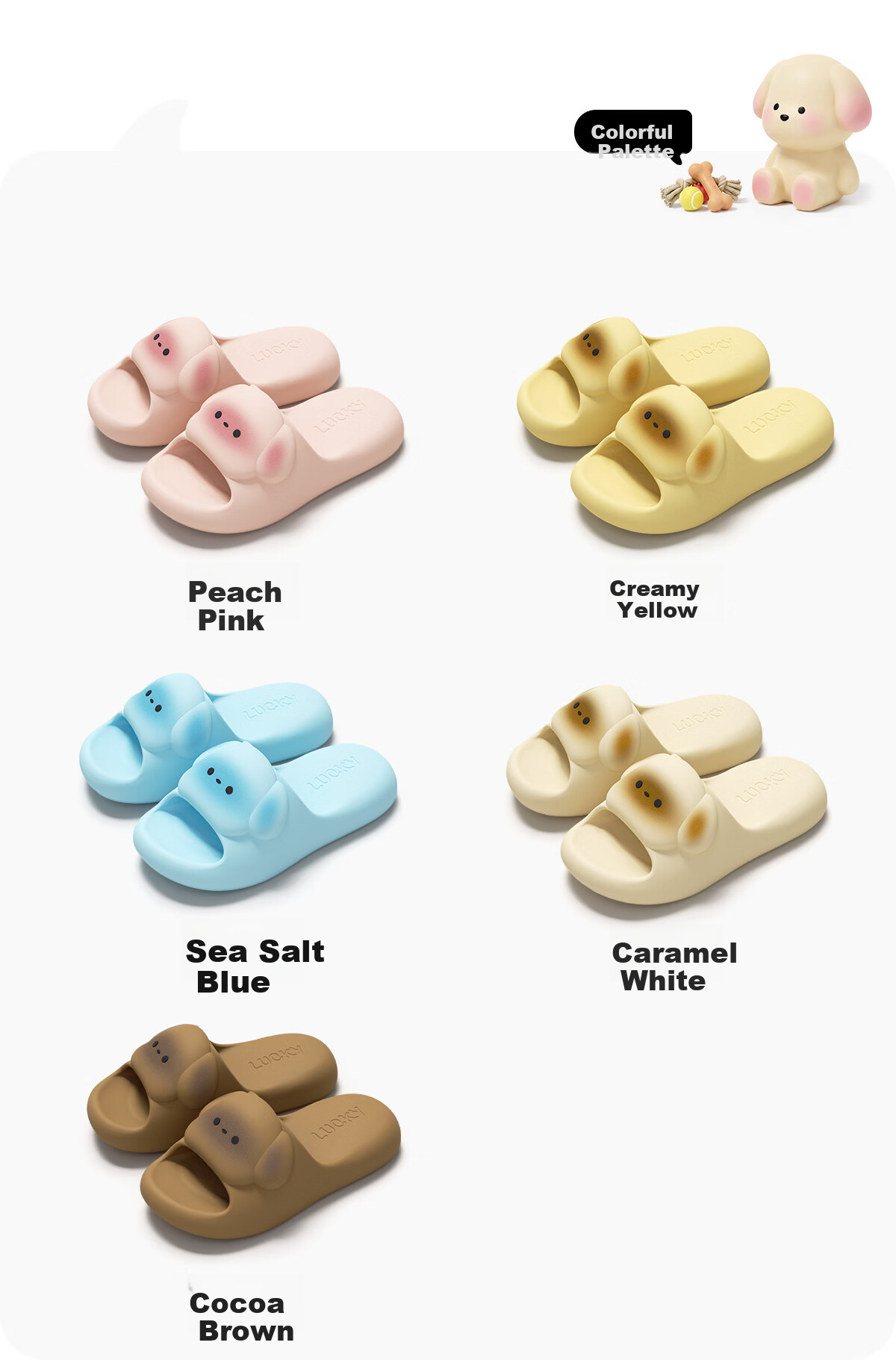 Runrou Cute Soft Summer Women's EVA Thick Sole Slippers Non-Slip Indoor Home Bathroom 2026 New Model 14