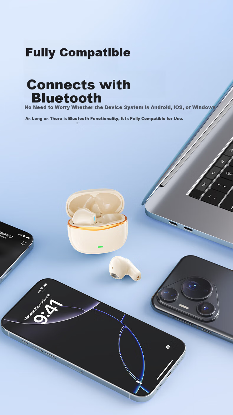 KOVL True Wireless Bluetooth Earphones, Semi-In Drop Design, Suitable for IPhone, Huawei, Honor, Vivo, Xiaomi, IQOO, Apple, OPPO, Sports Music Gaming Headset 11